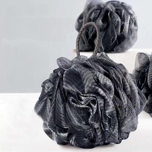 Éponge de bain exfoliante en forme de boule de loofah, couleur personnalisée, 50g, en PE, design simple, pour le corps – Offre spéciale - Product Image 6