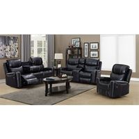 Edle und Schöne Wohnzimmermöbel Sofa Echtes Luxus-Leder Relaxsessel