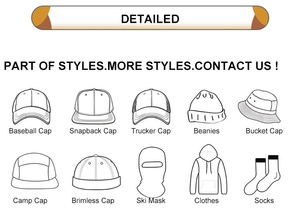 Fabriqu<span class=keywords><strong>é</strong></span> en tissu de nylon, il sèche rapidement et r<span class=keywords><strong>é</strong></span>siste à l'eau. Personnalisable, un chapeau de camping tendance et avant-gardiste. - Product Image 6