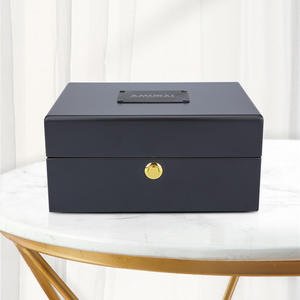 Venta Directa de Fábrica: Caja de Reloj de Madera Rectangular Ecológica de Lujo con Empaque Tipo Concha Personalizable, Modelo Individual - Product Image 4