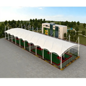 Basketball Court Cover Tensioned Structure Sports Roof Paddle Tennis Court Material PVDF <b>Tent</b> Basketball Court <b>Tent</b> - Product Image 4