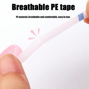 10 Piezas de Cinta Microporosa para Pestañas de 4 mm de Ancho, Cintas para Extensión de Pestañas de PE Transpirables, Ecológicas, Fáciles de Rasgar, Herramientas de Maquillaje para Champú de Pestañas - Product Image 3