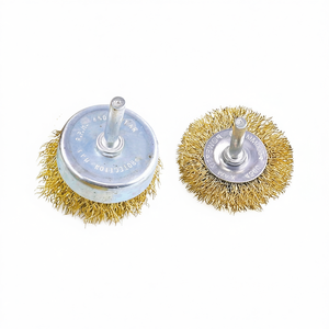 Ensemble de brosses métalliques, 2 pièces, poils en acier pour le nettoyage et le polissage des métaux - Product Image 3