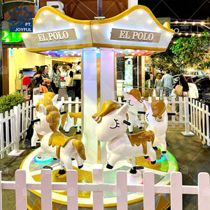 Petit carrousel sur mesure ODM pour centre commercial, couleur et logo personnalisés - Product Image 2