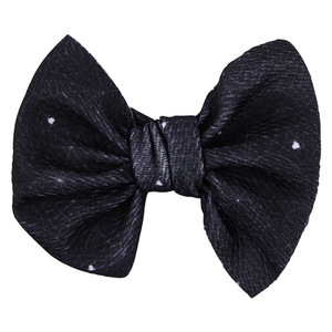Tissu gaufré cheveux arcs Alligator pinces à cheveux pour <span class=keywords><strong>petites</strong></span> filles <span class=keywords><strong>écolières</strong></span> enfants photographique bricolage cheveux accessoires - Product Image 3