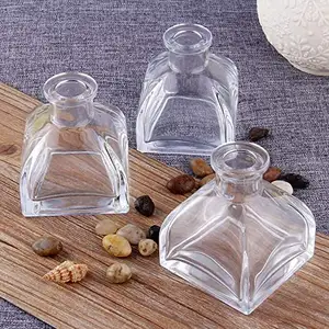 OEM Liquid Scents Car Perfume Diffuser Bottle Reed Diffuser Bottle Perfume Diffusion Glass Bottle