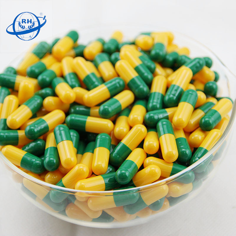 Пустые твердые желатиновые капсулы разных размеров в наличии