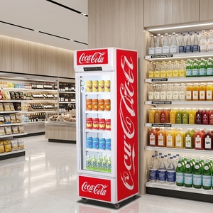Refrigerador <span class=keywords><strong>Vertical</strong></span> Comercial X-MING de 600l con Doble Puerta, Vitrina Exhibidora, <span class=keywords><strong>Congelador</strong></span> de Baja Temperatura para Tiendas de Conveniencia - Product Image 5