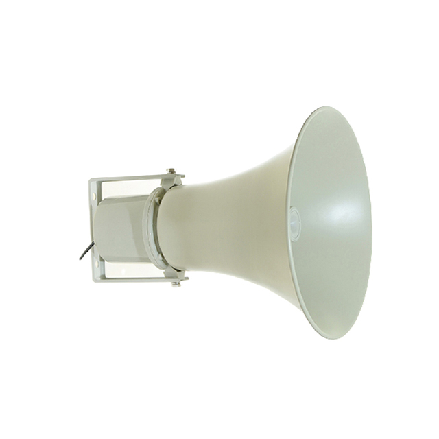 IP Broadcast Outdoor Long-distance High Pitch Waterproof Horn Loudspeaker FRP Constant Voltage Constant Resistance Speaker 15W