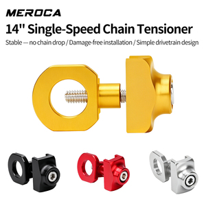 Tendeur de chaîne à vitesse unique MEROCA en aluminium, guide-chaîne anti-chute pour vélo pliant de 14 pouces - Product Image 1