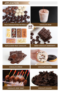 Bán Buôn Sô Cô La Chất Lượng Hàng Đầu Giá Tốt Nhất Cao Cấp Chất Lượng Tinh Khiết Bơ Ca Cao Làm 85% Sô Cô La Đen Khối - Product Image 6