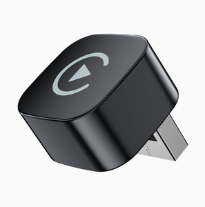 Adaptador inalámbrico CarPlay USB Android Auto para sistema de infoentretenimiento del coche, color negro - Product Image 1