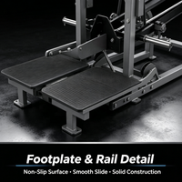 Équipement de musculation de haute qualité, export direct d'usine, équipement de musculation commercial et domestique, machine à squats avec ceinture, avec garantie