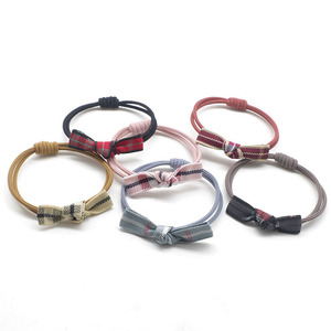 Accessori per capelli in stile coreano all'ingrosso della fabbrica <span class=keywords><strong>Nice</strong></span> 1PC bow hairband Sweet girls strong elastic hair rope Ornament