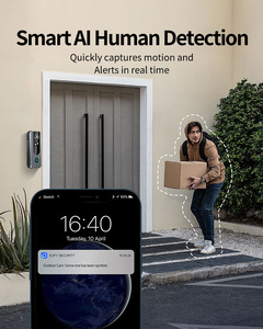 กล้องออดอัจฉริยะ PIR TUYA WIFI รุ่นใหม่ ปี 2025 ความละเอียด 1080P มาตรฐานกันน้ำ IP65 รองรับเสียงสองทาง มองเห็นในเวลากลางคืน ระบบไร้สาย สำหรับความปลอดภัยภายในบ้าน - Product Image 3