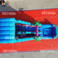Nouvelle conception de toboggan aquatique gonflable humide et sec commercial pour enfants et adultes
