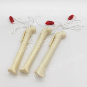 Bán Buôn Bi Xương Bút Bằng Dây Thừng Hình Dạng Xương Bút Bi Khuyến Mại Xương Bút Với Dây Buộc Logo In - Product Image 4
