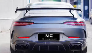 สปอยเลอร์ <span class=keywords><strong>RT900</strong></span>คาร์บอนไฟเบอร์สปอยเลอร์ด้านหลังสำหรับ Mercedes Benz GT63S GT63 GT53 GT43 - Product Image 2