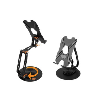 Metal Desktop Phone <b>Stand</b> 360 Degree Rotatable For Mobile <b>Tablet</b> Desk Mount - Product Image 5