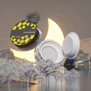 OEM nhỏ gọn bột nhựa lỏng bột container, New thiết kế rỗng lớn bột lỏng trường hợp, bột lỏng trường hợp nhỏ gọn với Net - Product Image 4