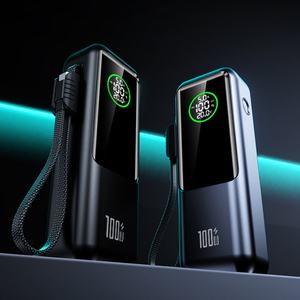 Banco de Energía para Portátil de Carga Súper Rápida de 100 W con Pantalla LED de 20000 mAh, Cable Tipo C Integrado, Bancos de Energía Portátiles - Product Image 2