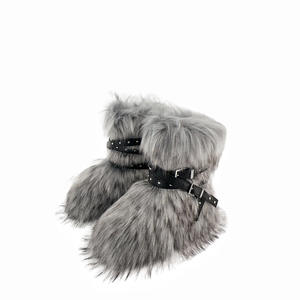 Midtube Klinknagel Laarzen Frituren Overdreven Riemen Snowboots - Product Image 6