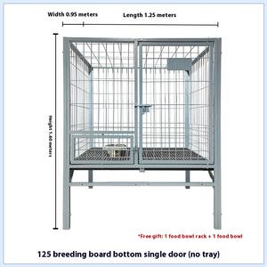 Jaula extragrande <span class=keywords><strong>para</strong></span> mascotas, <span class=keywords><strong>para</strong></span> pastores alemanes, perros medianos, bandeja de metal gruesa <span class=keywords><strong>para</strong></span> exteriores con cierre de botón <span class=keywords><strong>para</strong></span> perros grandes - Product Image 4