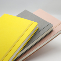 Couverture rose de haute qualité Pop Vintage A5 Journal promotionnel Journal intime en cuir véritable Journal pour les filles