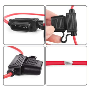 Hoge Prestaties 12 Pin Waterdichte Koperen Draad Harnas Pvc Geïsoleerde Auto Zekering Box Voertuig Modificatie Auto Toepassing - Product Image 5