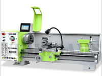 Tour à métaux horizontal robuste NUMOBAMS NU380ES, portée de coupe 380 mm, entrecentrage 1000 mm, moteur de broche 1,5 kW, filetage automatique