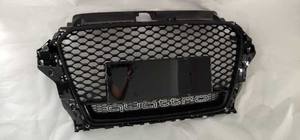 Pièces automobiles de voiture <span class=keywords><strong>A3</strong></span> RS3 8V 2013-2015 gril noir <span class=keywords><strong>calandre</strong></span> cadre noir logo anneaux Chrome Quattr noir cadre inférieur - Product Image 3