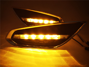 1Set <strong>DRL</strong> LED Daytime Running Lights Daylight Fog Lamp Cover with Turn signal for <strong>Volvo</strong> <strong>S60</strong> 2009 2010 2011 2012 2013 - Product Image 6