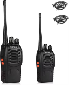 Radio Bidireccional <span class=keywords><strong>BAOFENG</strong></span> BF-<span class=keywords><strong>888S</strong></span> 400-470Mhz al por Mayor, Walkie-Talkie de Largo Alcance con 16 Canales - Product Image 1