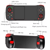 Harga pabrik pengendali Game seluler untuk smartphone, untuk iPad, Tablet, Joystick PC pengendali ponsel Gamepad telepon seluler