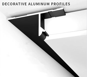 Profilé en T professionnel en alliage d'aluminium <span class=keywords><strong>pour</strong></span> plafonds suspendus et finition de plaques de plâtre - Product Image 3
