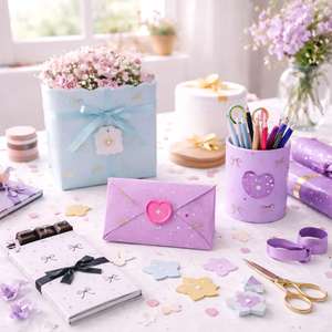 Bowknot <b>Pattern</b> Korean-style Matte <b>Paper</b> Fresh Flower Art Materials Packaging Waterproof Plastic Packaging - Product Image 2