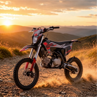 Moto tout-terrain 140cc à refroidissement par huile, mono-amortisseur, frein à disque, pour adultes, nouvelle vente directe d'usine TURRUT