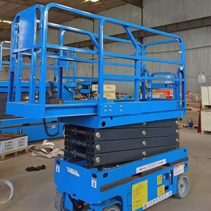 ลิฟต์กรรไกรติดตามตัวตีนตะขาบทำงานได้คล่องตัวความสูงยก8ม. ในพื้นที่จำกัด - Product Image 1