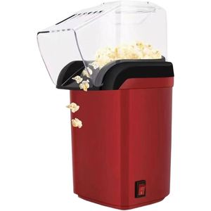 Automatic Kitchen Portable Fast Plastic Hot Air <b>Mini</b> Popcorn Maker 220V Electric with Top Cover and Butter Melting Container - Product Image 1
