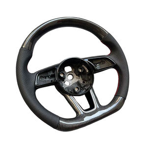 Volante in Pelle Nappa Personalizzato per Auto <span class=keywords><strong>Audi</strong></span> A1/A3/S3/RS3/A4/S4/RS4/A5/S5/RS5/A6/S6/RS6/A7/S7/RS7/A8/RS8/<span class=keywords><strong>TT</strong></span>/R8/Q3/Q5/Q7 - Product Image 6