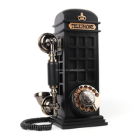 Téléphone Livre d'Or Audio de Luxe Style Ancien OEM ODM en ABS avec Boîte aux Lettres Vocale et Fonction de Rappel pour Mariages
