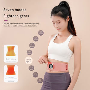 <strong>Heating</strong> Belt with <strong>Massage</strong> Adjustable Warm Wrap for Back and Waist Pain Relief Soothing Heat Therapy for Muscle Relaxation - Product Image 3