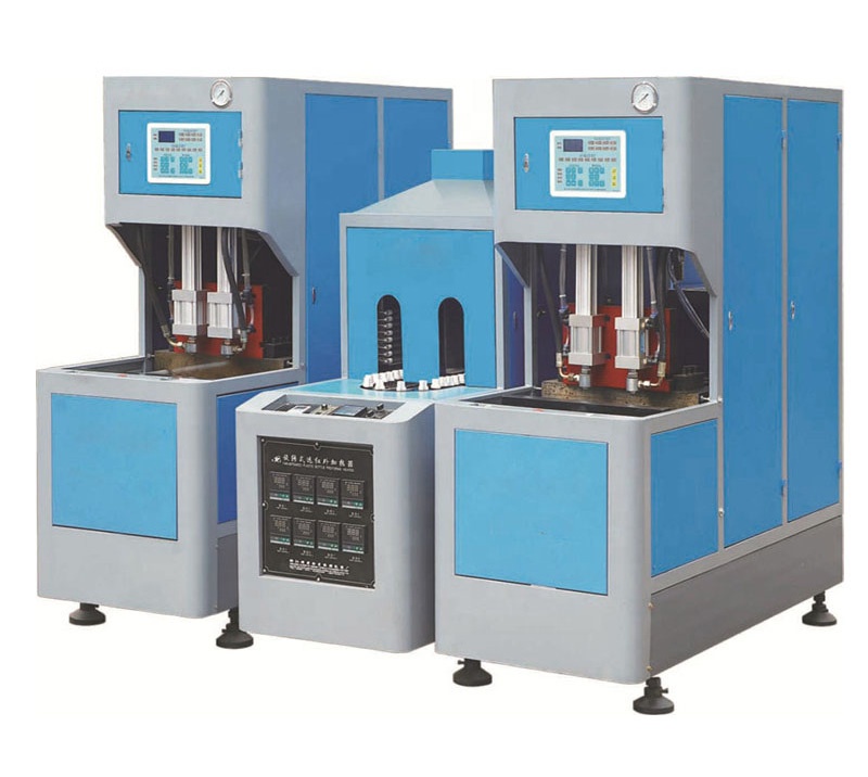 Полуавтоматическая установка для выдувного формования ПЭТ бутылок/оборудование для производства пластиковых бутылок/выдувная машина