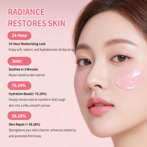 Soin de la peau coréen Niacinamide et collagène hydrolysé lyophilisé Crème coréenne blanchissante 24h Glow Lifted Look Collagen Jelly Cream - Product Image 5