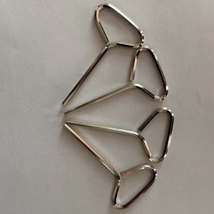 Clé hexagonale triangulaire 2 mm nickelée de qualité industrielle, taille métrique, type T pour clés hexagonales - Product Image 2