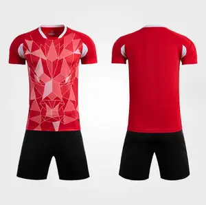 2324 Terno De Futebol Set Adulto Infantil Manga Curta Jogo Training Team Kit com Logotipo de Impressão Numérica