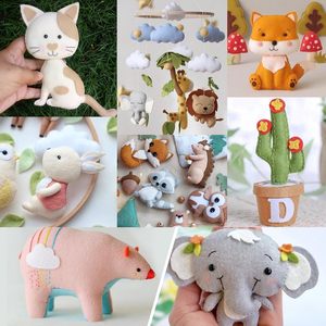 1.4mm dày mềm cảm thấy tấm vải 12 loại morandi loạt màu sắc cảm thấy gói cho Diy Craft may hình vuông không dệt Chắp vá - Product Image 3