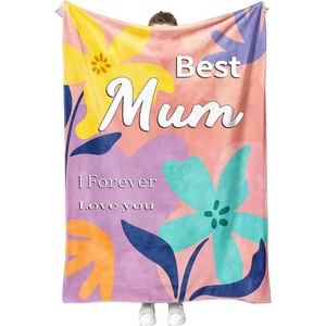 Manta de Franela con Diseño de Gato de Dibujos Animados, Manta para Siesta, Lavable a Máquina, Resistente a la Decoloración, para Cama, Sofá, con Impresión Personalizada - Product Image 6