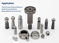 Meule diamantée CBN à liaison métallique de haute précision pour rotule et douille 80 # -1500 #   Outil de rodage pour pompe hydraulique