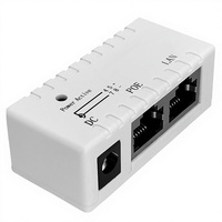 Módulo de Caja de Alimentación POE, Combinador de Puente de Red, Divisor de Alimentación para AP Inalámbrico